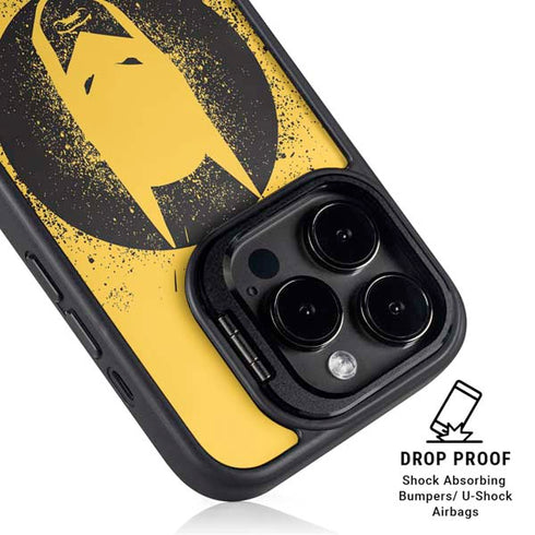 DC Comics Batman Graffiti Art iPhone 16 Pro Kickstand Case